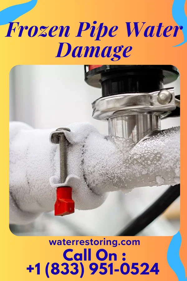 Frozen Pipe Water Damage in Nicut, OK